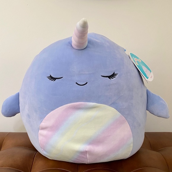 NEW SQUISHMALLOW “NAOMI” NARWHAL🫧💕🫧 - Picture 1 of 2